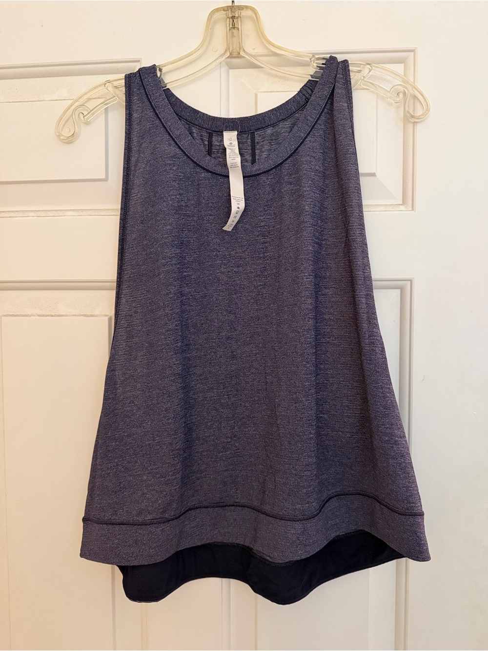 Women's Lululemon Heather Purple/Navy Tank Top